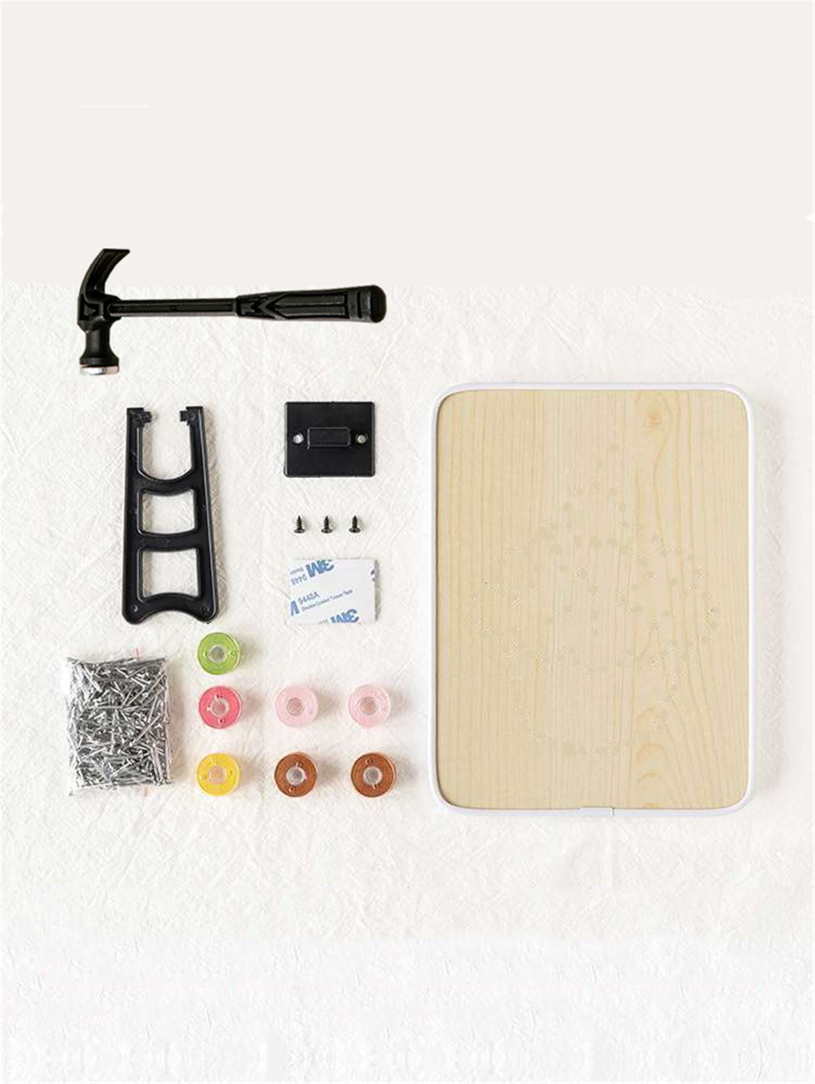 VIONNPPT DIY String Art Kit – Kaktus-Design, 21 X 30 Cm, Mit Rahmen, Nägeln, Faden & Hammer