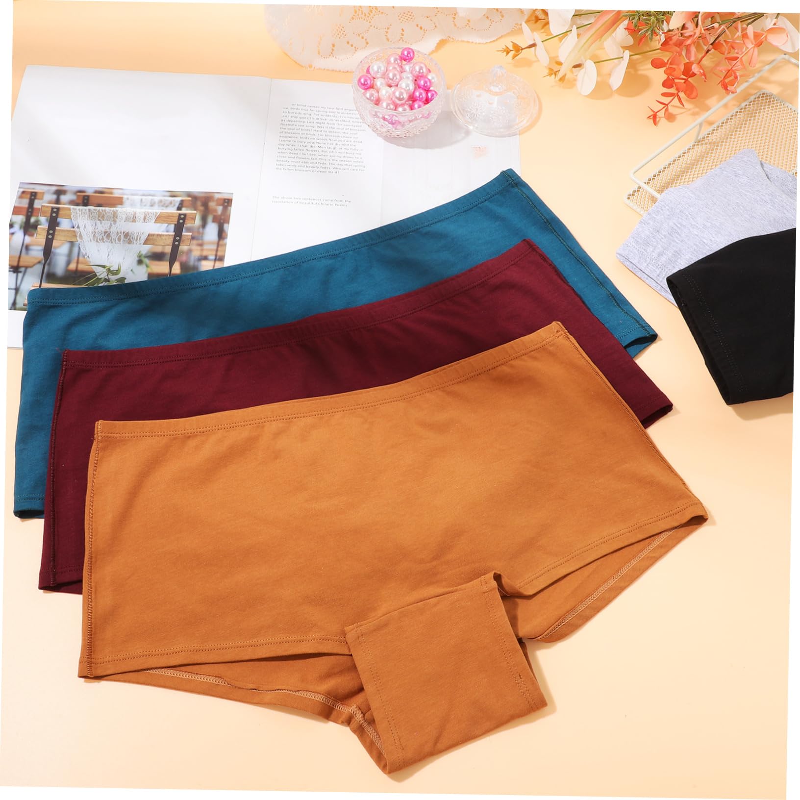 Braguitas De Algodón De Talla Para Mujer Pantalones Cortos De Algodón Bikinis Cómodos Para Mujer