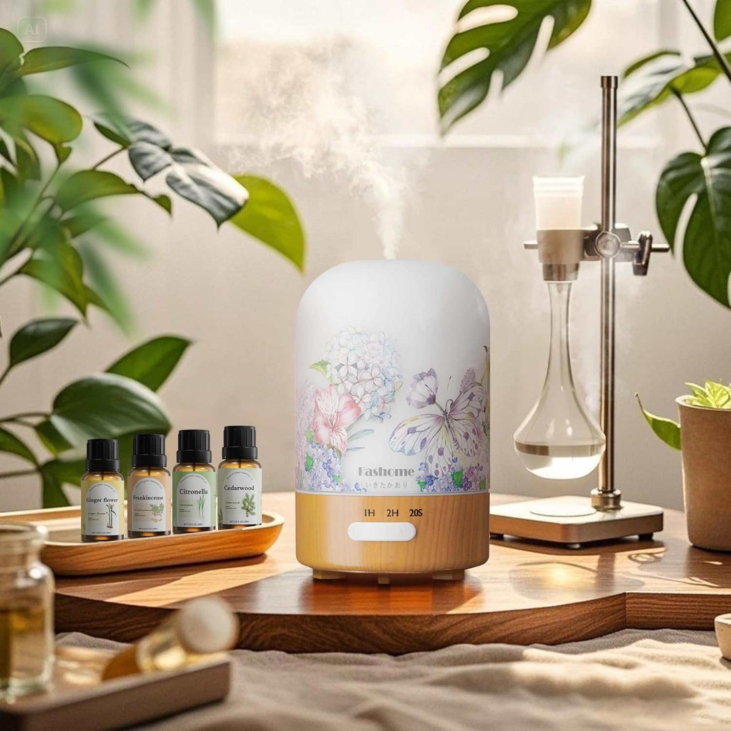 Uplifting Essential Oil Set - 6 Energizing Blends with Citrus & Eucalyptus: Grapefruit, Bergamot, Cinnamon, Cedarwood, Citronella | 10ml Each for Diffuser - Image 5