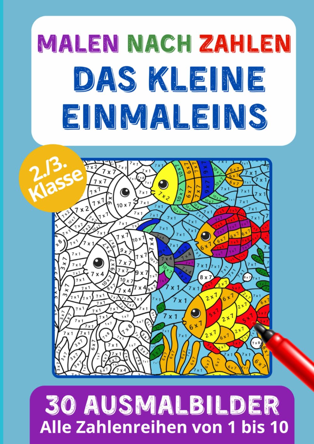 Schweres Malen Nach Zahlen Mathe Rechnen Und Malen Minusaufgaben Bis
