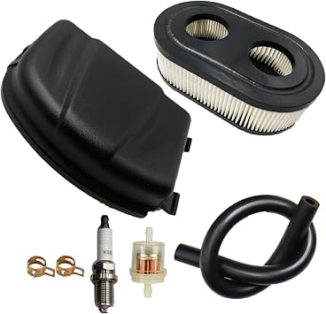 LIZAPUS Air Fitler Cover & Air Filter Tune Up Kits Compatible with 163cc Toro 20334 Lawn Mower