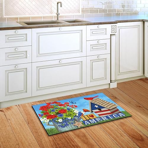 Miniatura 3 de Briarwood Lane Felpudo patriótico I Love America