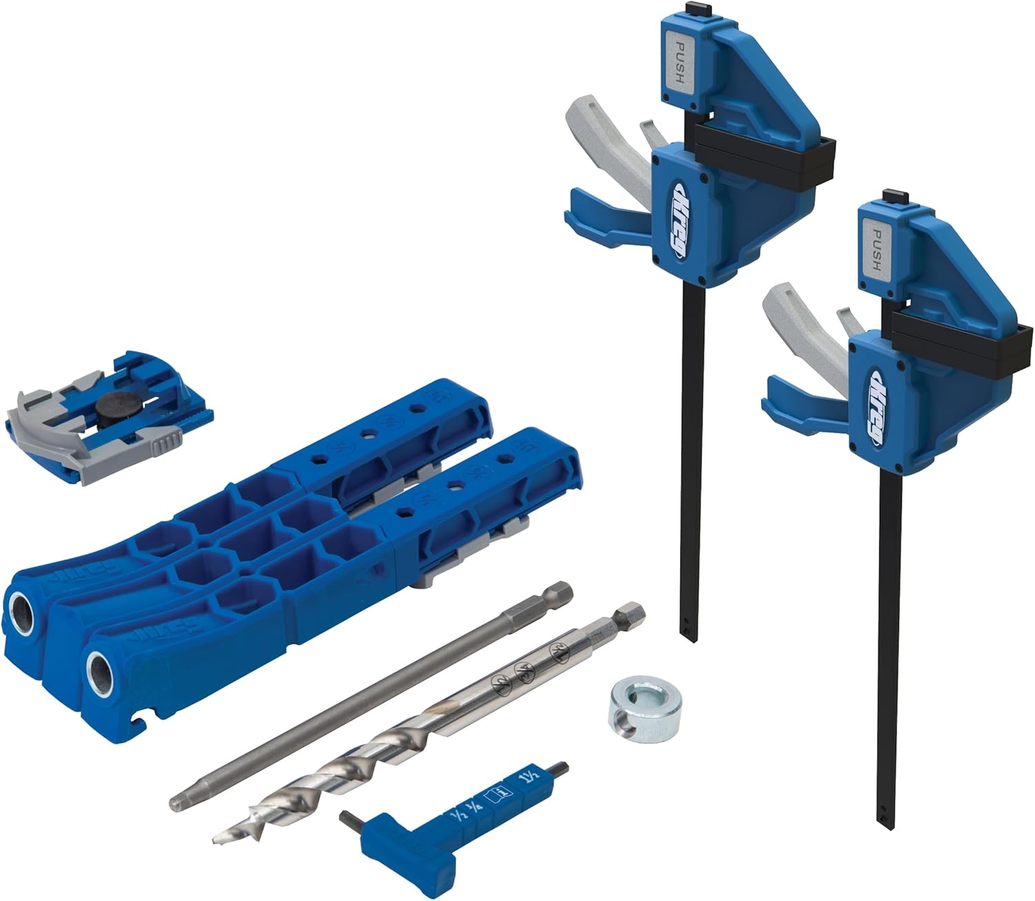 Kreg KPHJ320 Pocket-Hole Jig with 12" VersaGrip Clamps