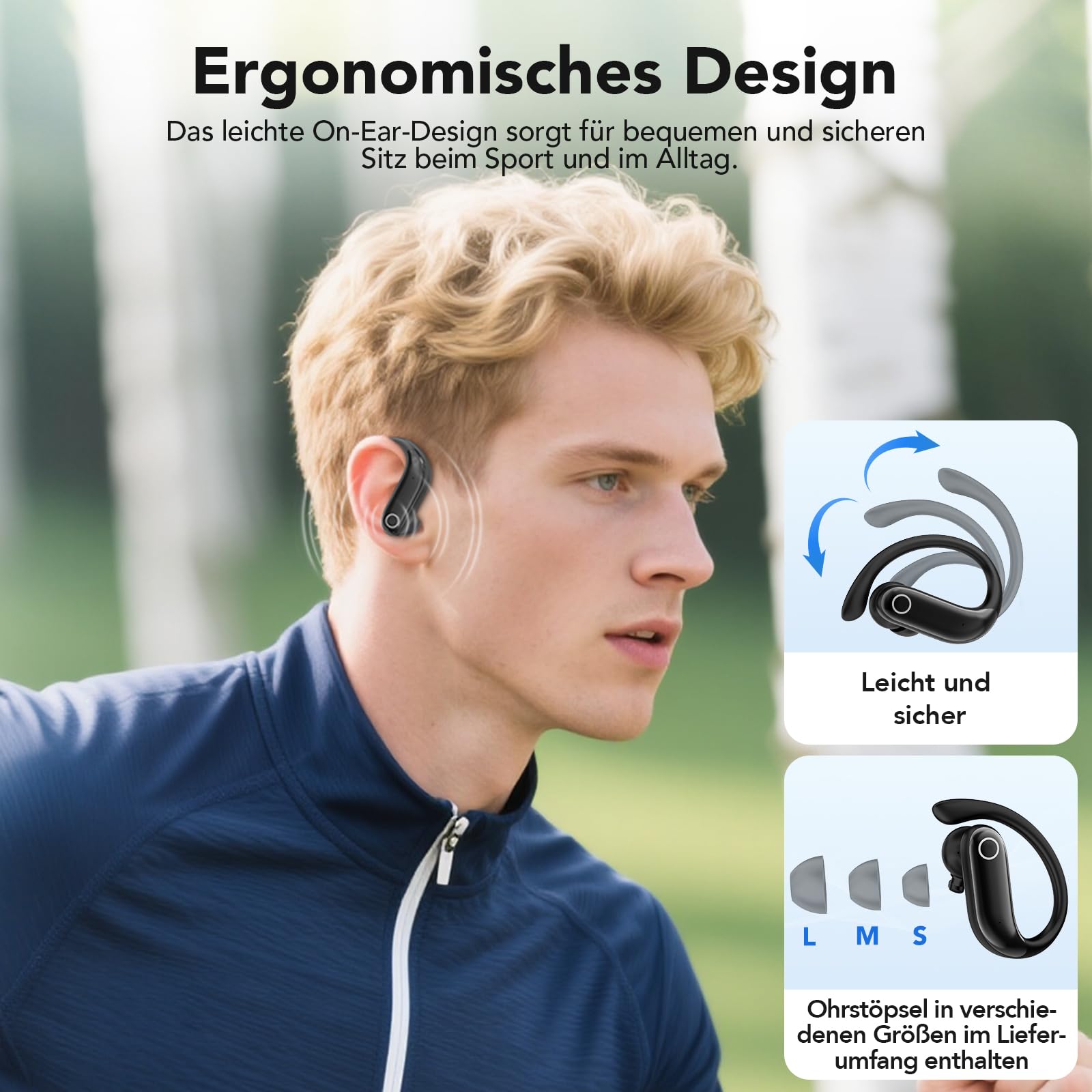 NE61 Übersetzer Kopfhörer mit Herzfrequenz und Blutsauerstoffmonitor, 3-in-1 übersetzungskopfhörer in echtzeit für 134 Sprachen mit App, Bluetooth 6.0, AI Kopfhörer Übersetzer mit 8 Modi für Business | Echtzeit-Übersetzung, Kabellos