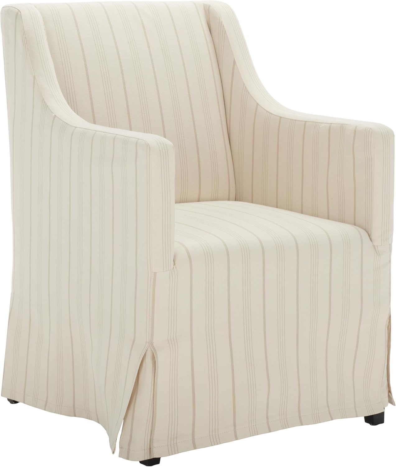 Safavieh Mercer Collection Carson Slipcover Side Chair, Beige