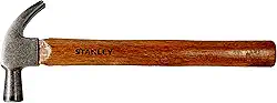 STANLEY Martelo Unha 20mm, Cabo de Madeira Envernizado, Modelo STHT51368-840