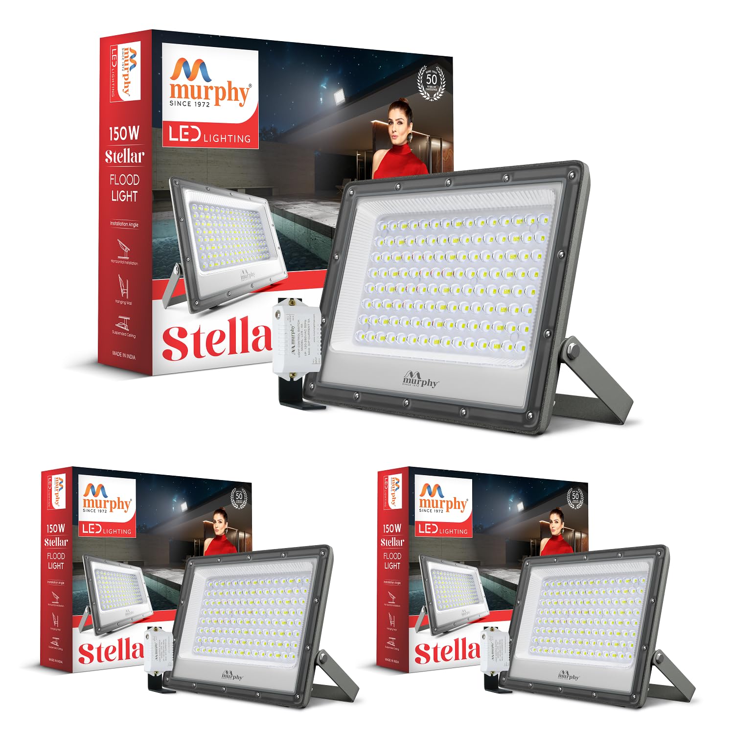 Murphy Stellar LED Flood Light - Day-Night Sensor -15