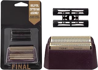 Ultra Tight Shaving Replacement Heads Professional 5 Star Series Finale Shaver Replacement Foil and Cutter Bar Assembly Compatible with wahl Shaver Foil 7031-100, 7043-100