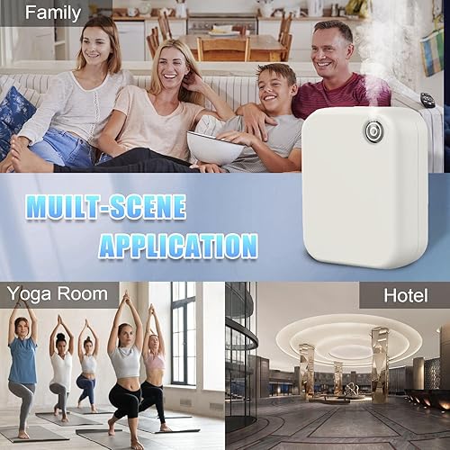 Miniatura 6 de Difusor sin agua de la colección de hotel con control de aplicación conectado por Bluetooth, ambientador de aire para toda la casa, difusor de