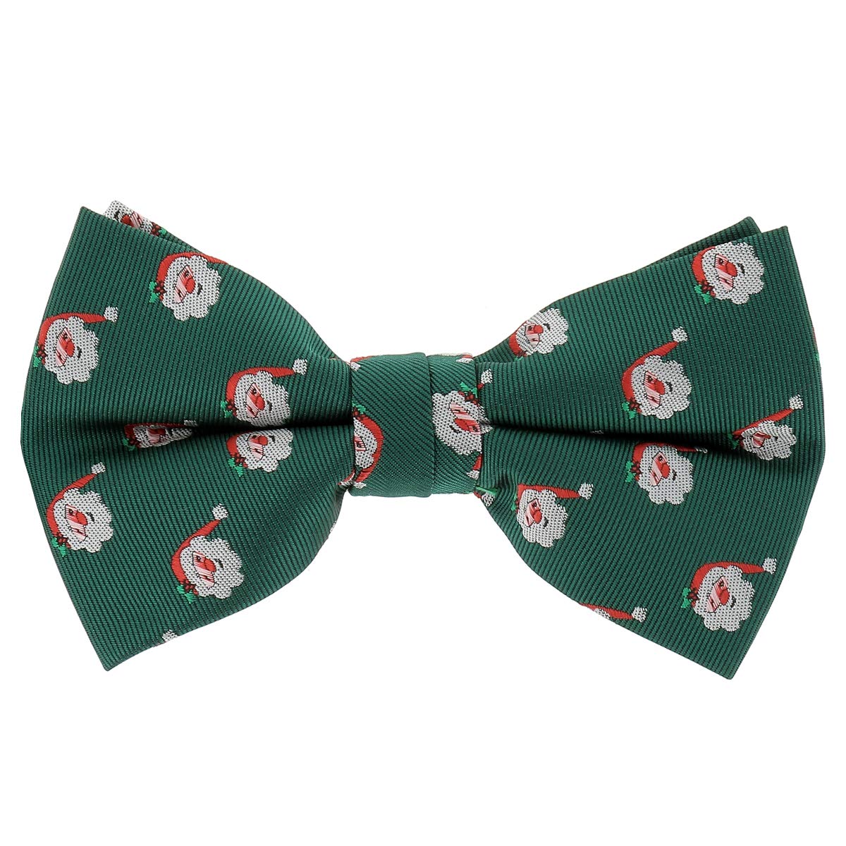 Christmas Green Santa Claus Bow Tie