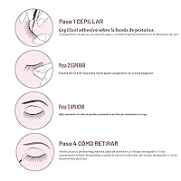 Vista 5 de Kiss Me Envy Super Strong Hold Eyelash Adhesive látex [transparente] kpeg06