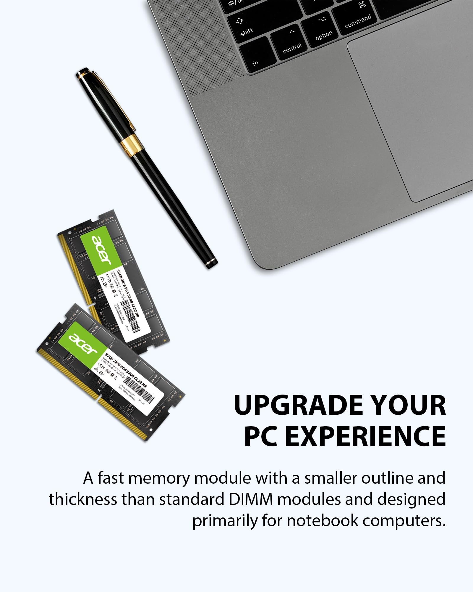 Amazon.co.jp: Acer SD100 32GB RAM 3200 MHz DDR4 1.2V ノート PC 用
