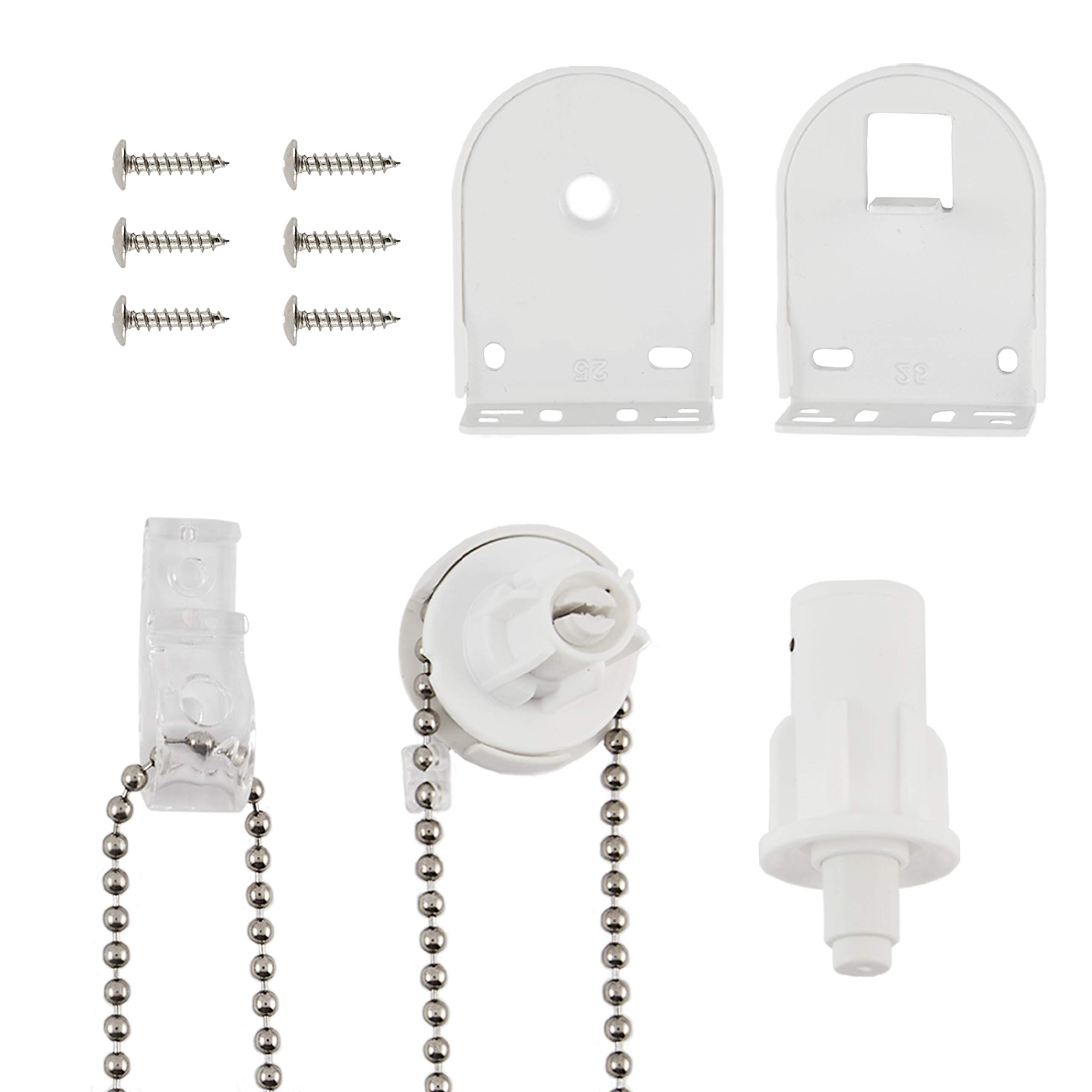 Roller Blind controls spare part kit 25mm plus metal brackets