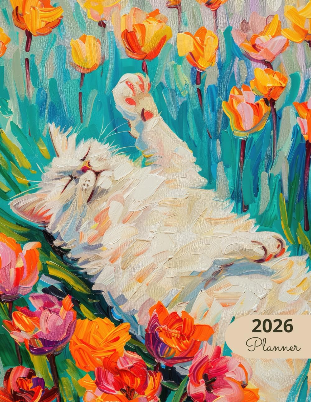 2026 Planner: Vibrant Cats 1: Stylish Weekly and Monthly Organization