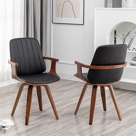 Amazon.com - Yongchuang Swivel Dining Chairs Set of 2 Upholstered ...