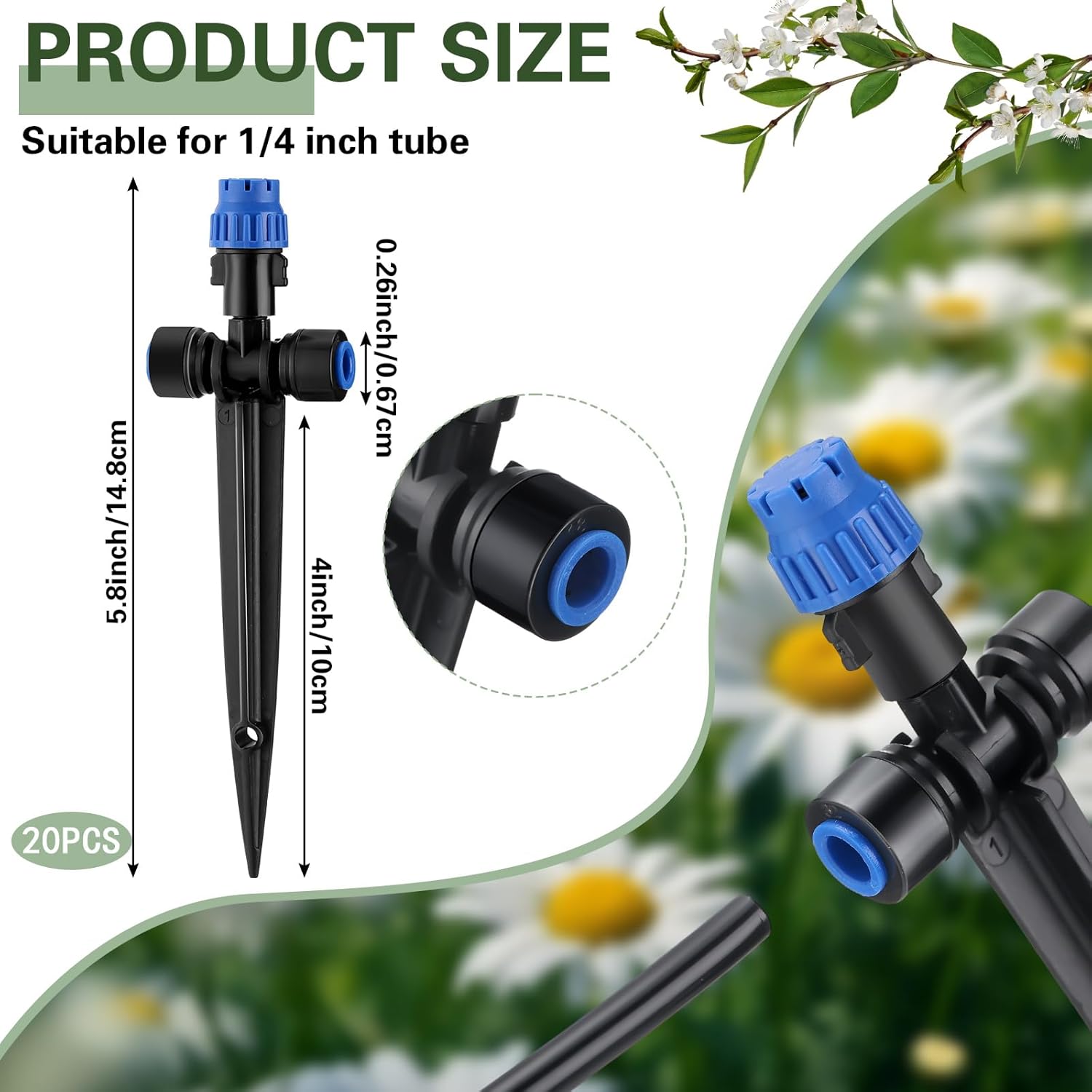 Set Irrigatori A Goccia Blumat (Blumat) A 21,15 € - GMV Agricenter - Foto 6