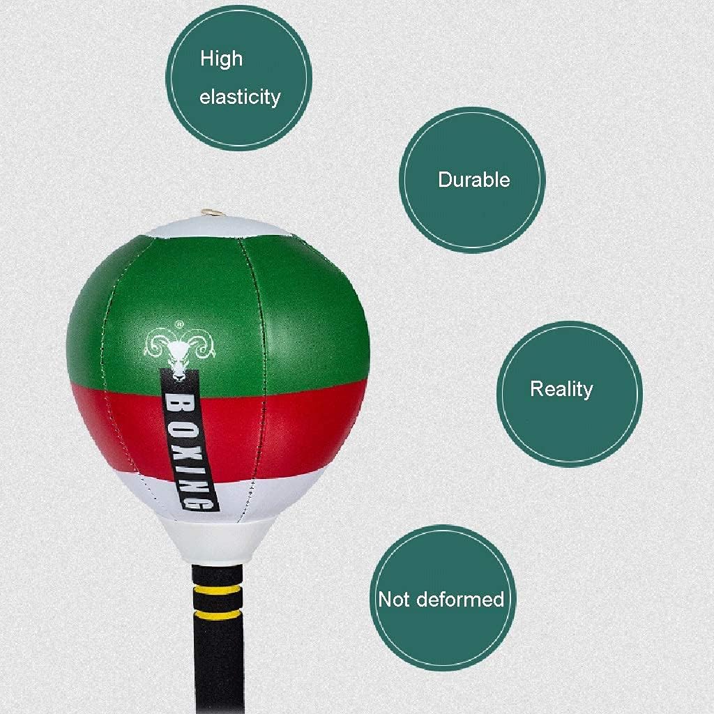 Speed Bags Punching Bag With Stand For Adults Reflex Ball Cobra Bag Indoor 90 deg rebound Cobra Bag Height Adjustment 145~180cm (Color : Black(C) Size : 50 * 50 * 180cm)