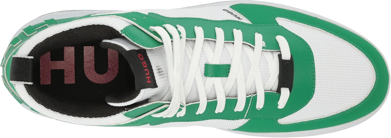 Hugo Men's Chunky High Top Leather Sneakers