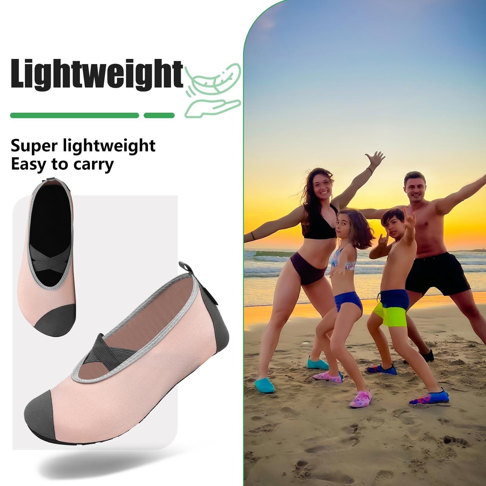 SAGUARO Scarpette da Scoglio Scarpe da Sport Acquatici, Unisex