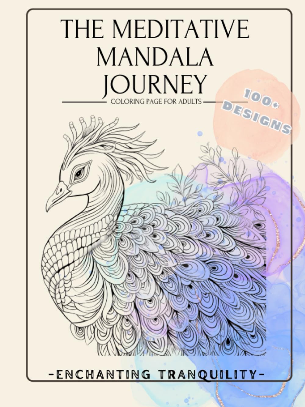 Livre de mandala et pensées positives pour votre rituel bien-être et relaxation du soir
