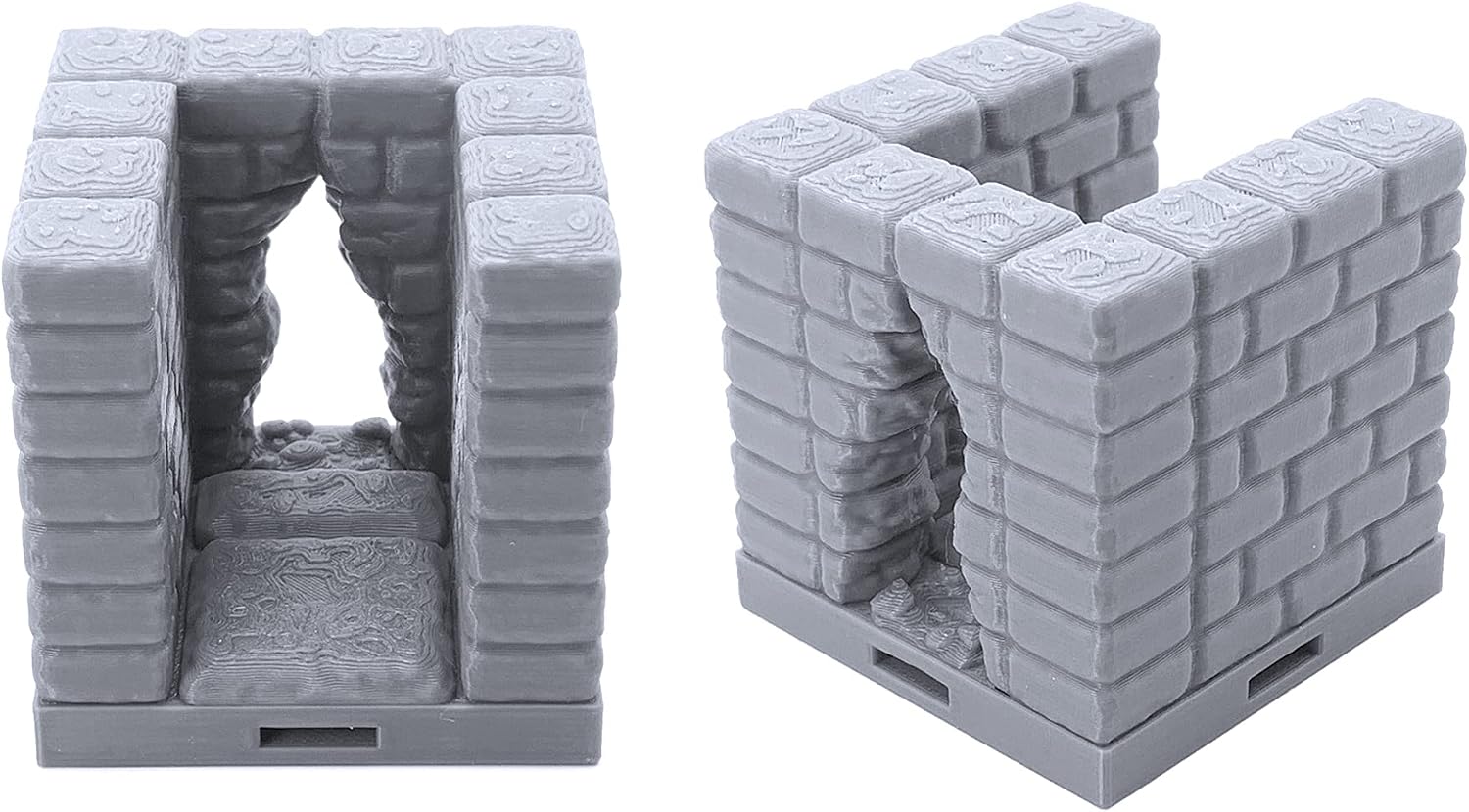EnderToys Locking Dungeon Tiles - Secret Room, Terrain Scenery Tabletop 28mm Miniatures Role Playing Game, 3D Printed Paintable