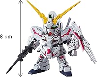Vista 3 de BANDAI Hobby - Gundam UC - 005 Unicorn Gundam (Destroy Mode), SD EX-Standard