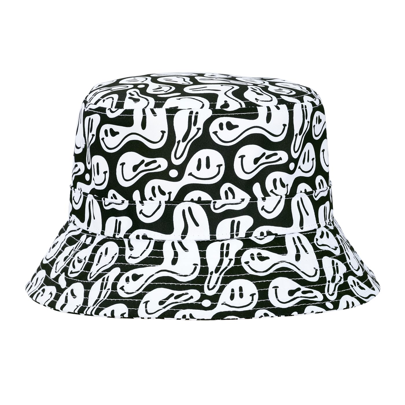 HDE Bucket Hat Unisex Print and Solid Beach Sun Hats Outdoor Headwear