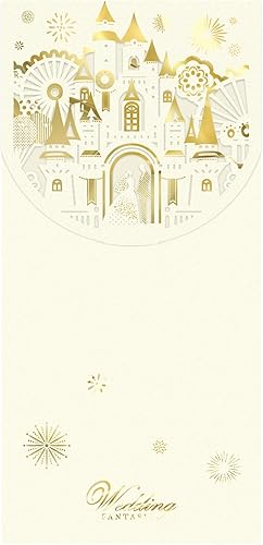 Paquete de 20 sobres de boda por dinero, sobres de regalo dorados cortados con láser Hongbao para efectivo, bolsillo rojo para boda