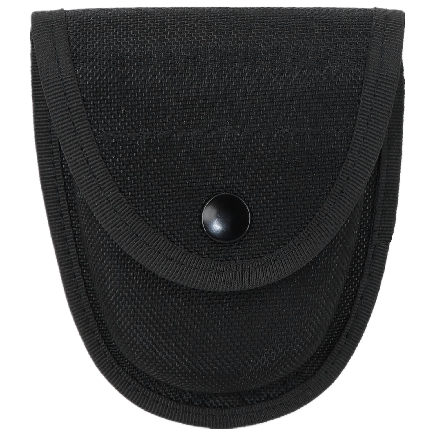 Resistente fondina tattica per manette, chiusura a scatto, custodia modellata per manette con cerniera e catena, manette per cintura di sicurezza, giubbotto di sicurezza per forze dell'ordine