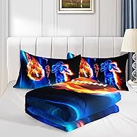 Vista 234 de Axolotl Kid Comforter Set Twin Size,Racing Car Bedding Set for Boys Girls Teen Kids Children Racing Gifts,Race Cars Quilt Bed Set with 1 Comforter 2