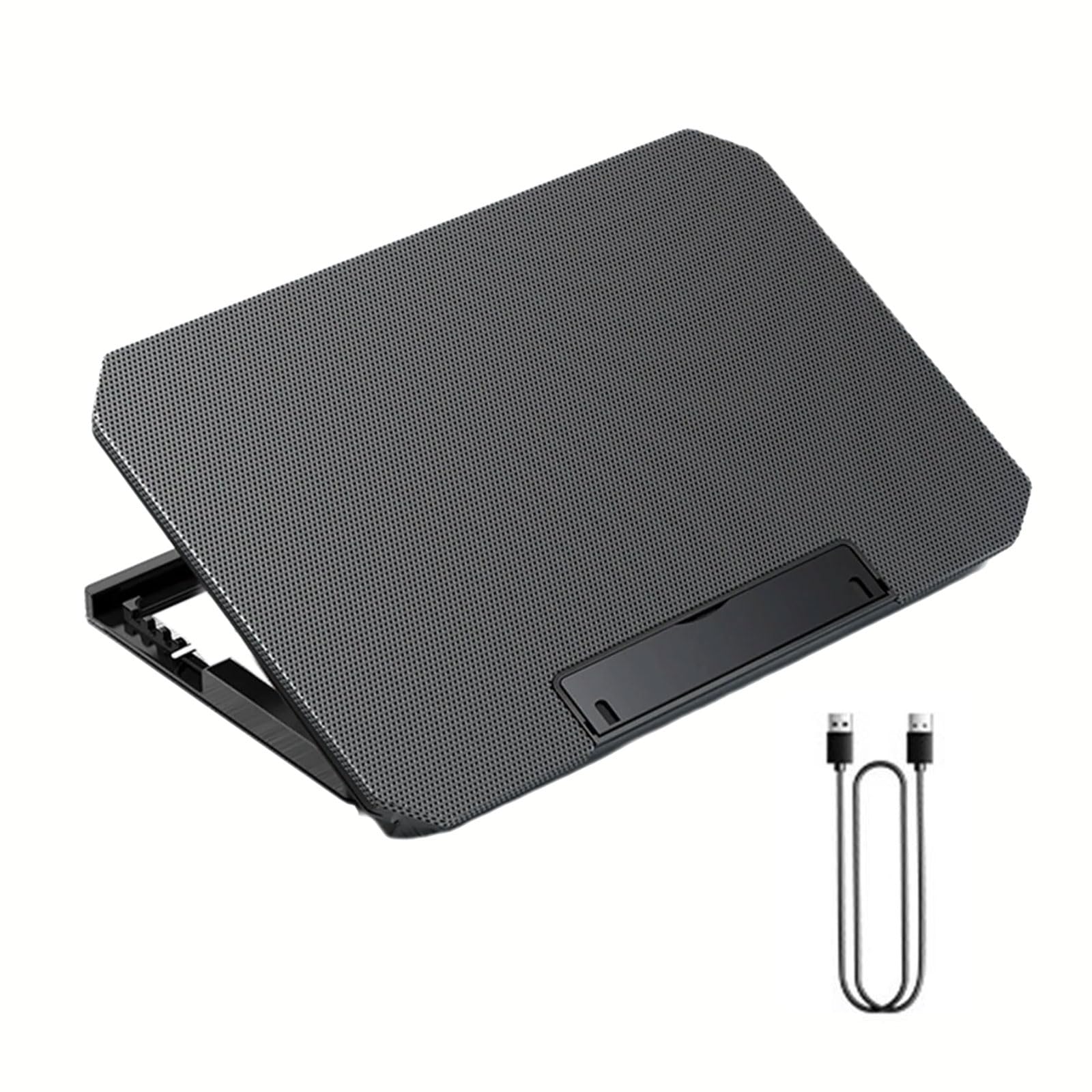 Support ventilé ordinateur portable de jeu avec hub USB pour bureau ergonomique