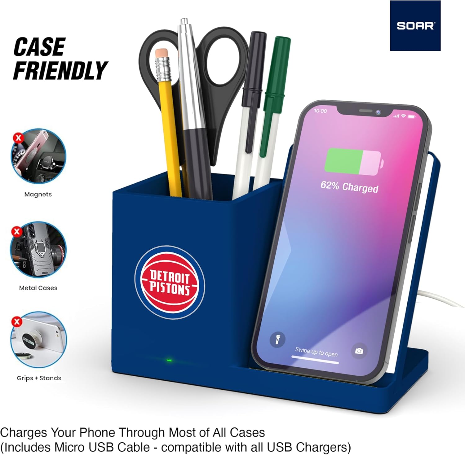 ‎SOAR Wireless Charger and Desktop Organizer - Image 4