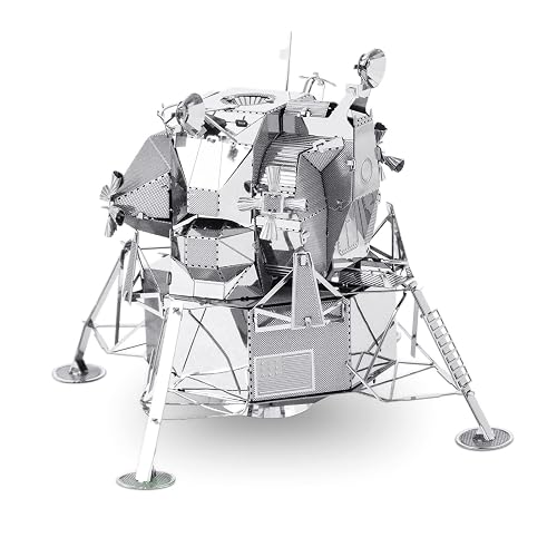 Metal Earth Puzzle 3D Módulo Lunar Apolo. Rompecabezas De Metal De Espacio. Maquetas Para Construir…