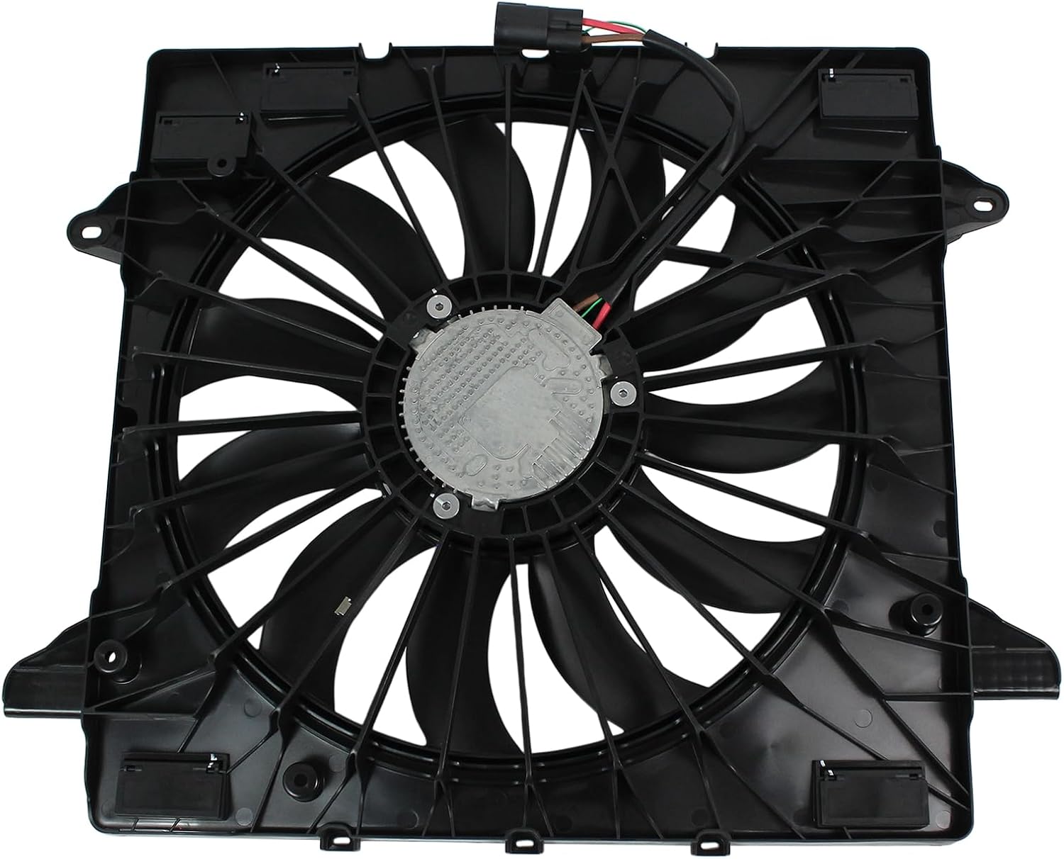 NewYall Engine Radiator Cooling Fan Assembly for Cadillac XT5 GMC Acadia Chevrolet Blazer 2.5L 3.6L 2017 2018 2019