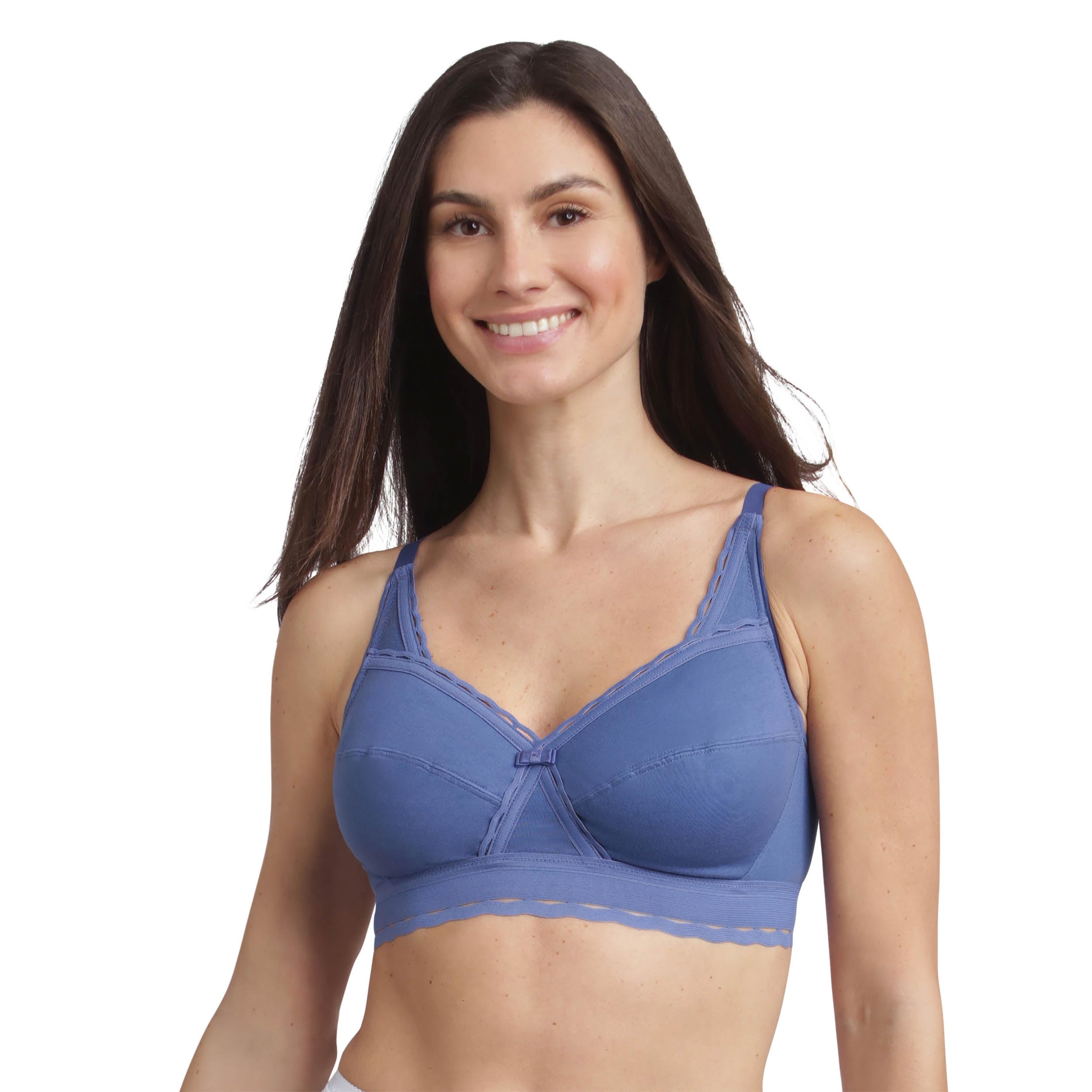 Playtex Sujetador Sin Aros Algodón Reciclado Bra Mujer (Pack de 1)