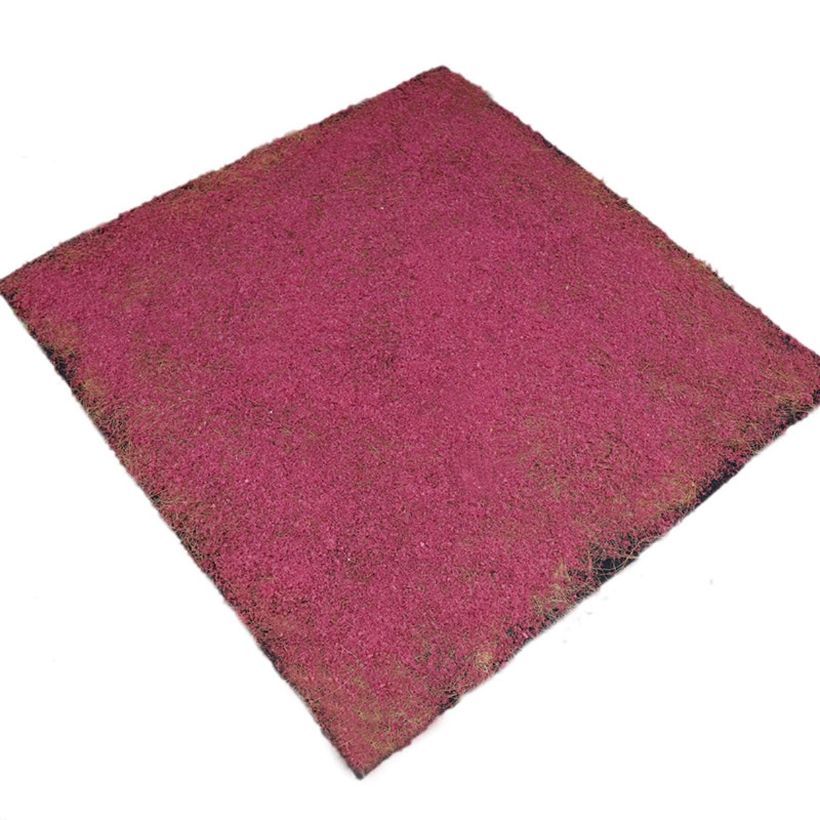 100 x 100 cm Künstliche Moos, Teppich Moosmatte Moosplatte Deko, Pflanzenteppich Moos Wandbild Paneele Wandverkleidung, Moosbild Wandplatten für Hochzeit, Geburtstag, Dekoration (Fuchsie)
