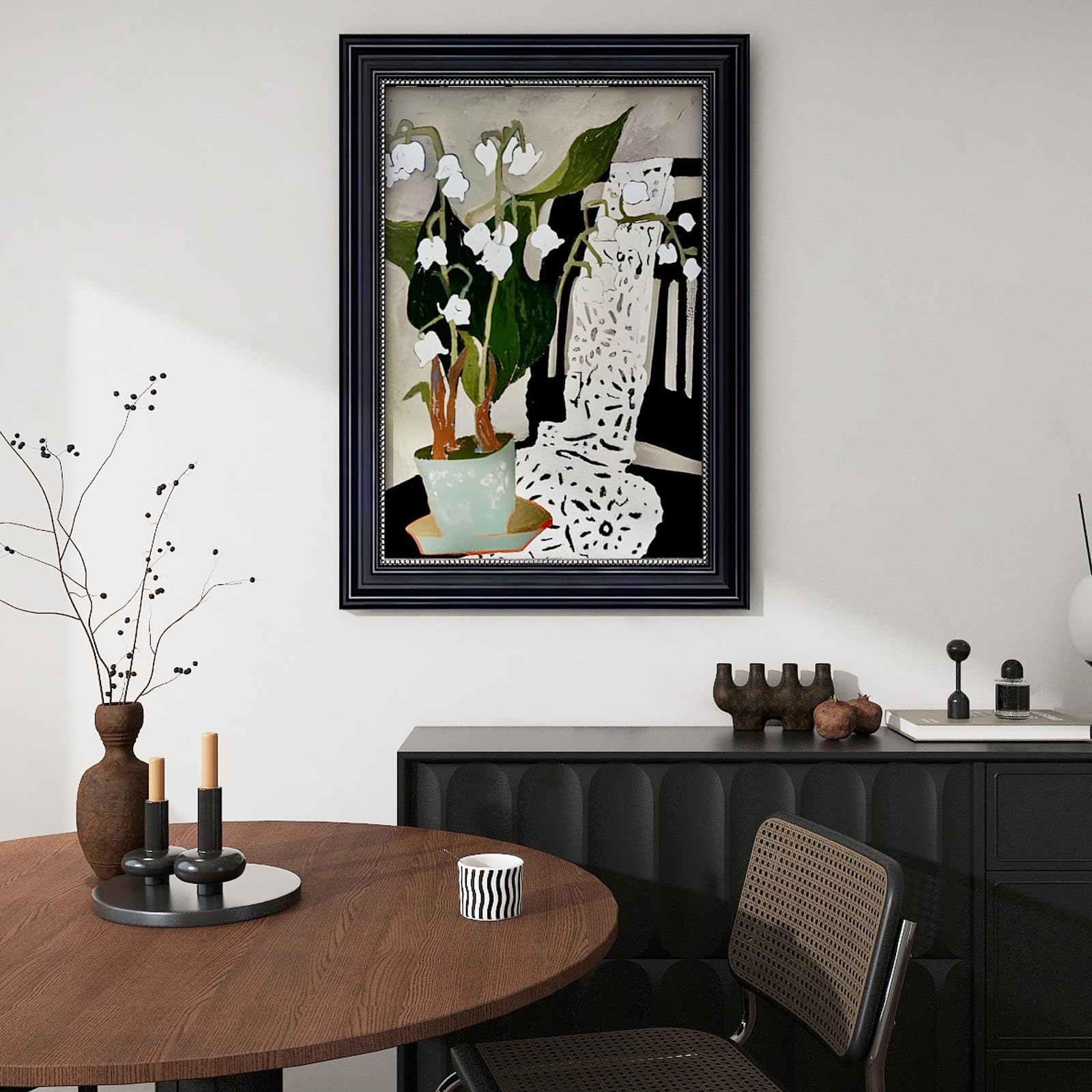 Tela per Dipingere 100% Cotone, 9 Pezzi Tavola Tela Bianca 20x20 20x25 20x30 cm per Colori Olio Acrilico