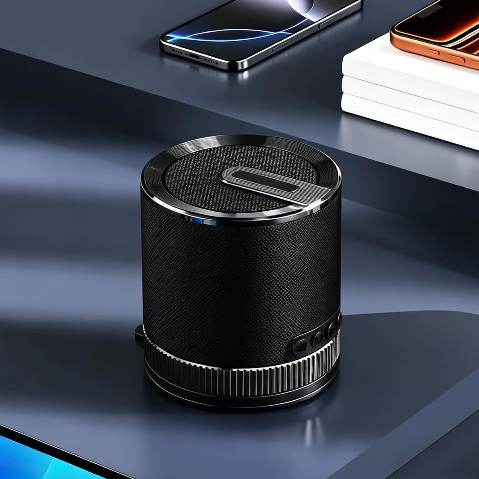 Enceinte pour salle de bains Mini enceinte sans fil avec ventouse et basses
