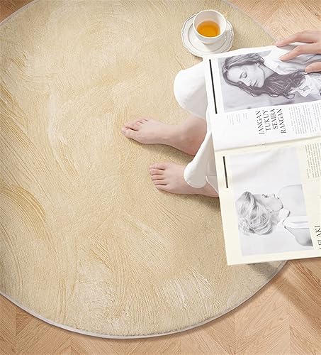 Vista 43 de Tapete redondo para silla de oficina para suelo de madera dura, computadora y juegos, tapete protector de suelo, tapete de protección de azulejos