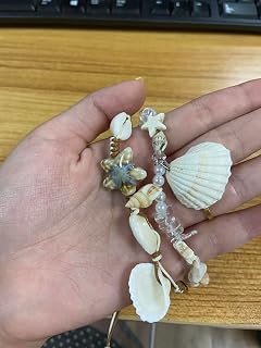 Bird Toys, Natural Seashell Bird Interactive Bracelet, Wearable Parrot Chew | Calcium Rich Shell Toy for Beak Trimming, Suitable for Budgies, Cockatiels, Lovebirds Small Parrots