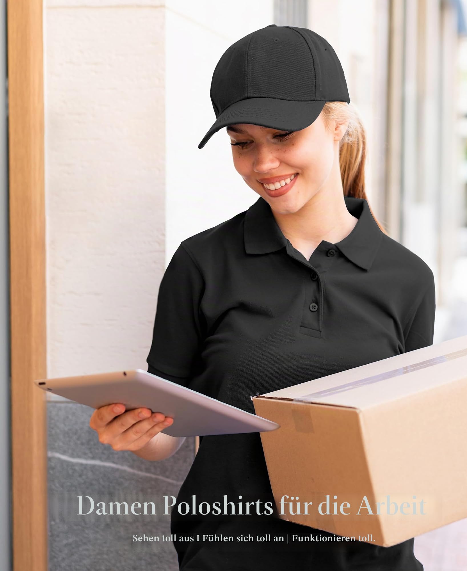 NebuKinex Damen Polo Shirts for Women Polohemd (5er Pack)