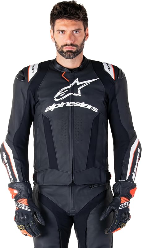 campera de cuero de encendido Alpinestars Missile V3, protección de motocicleta con certificación CE, comodidad y ventilación superiores