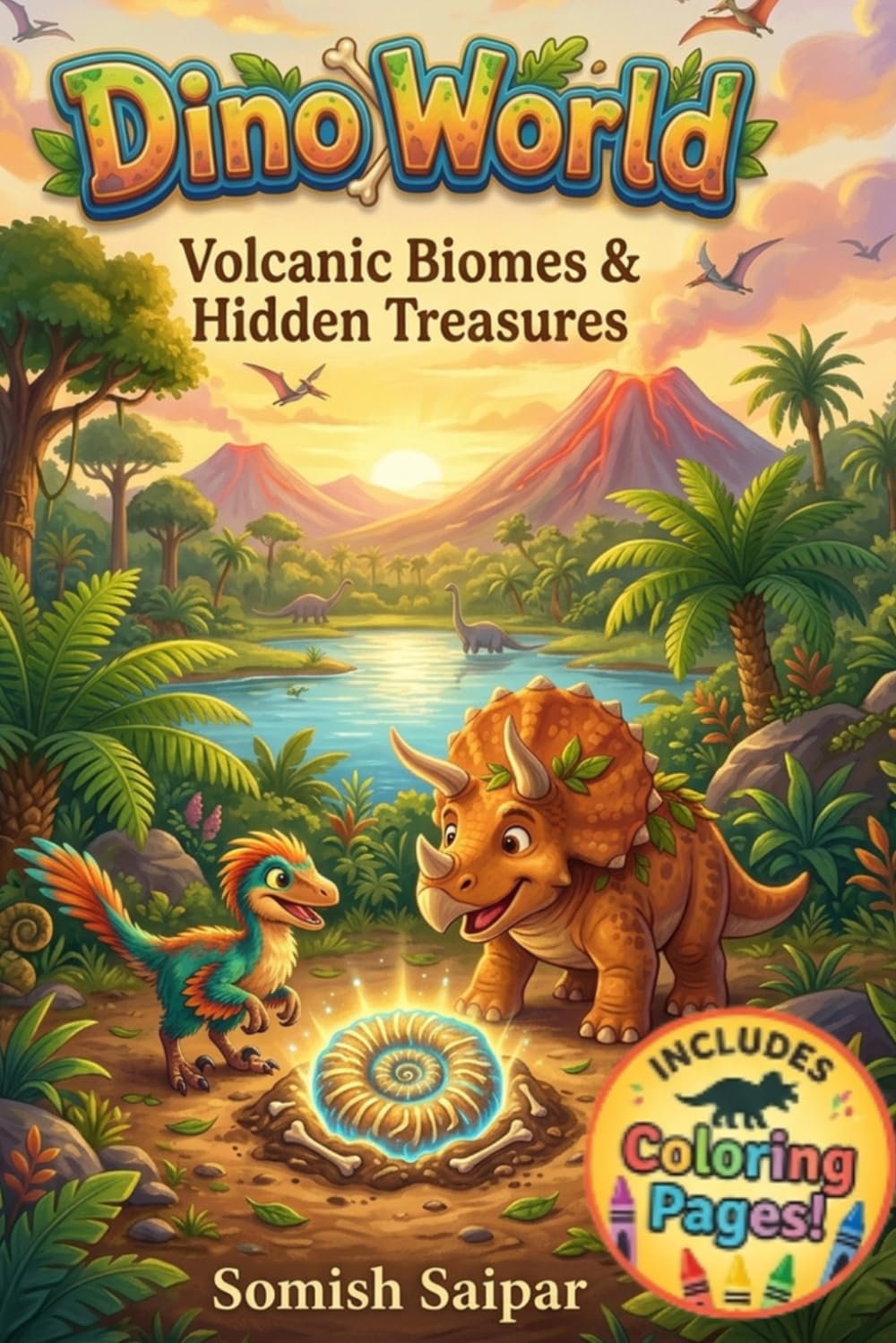 Dino World: Volcanic Biomes & Hidden Treasures