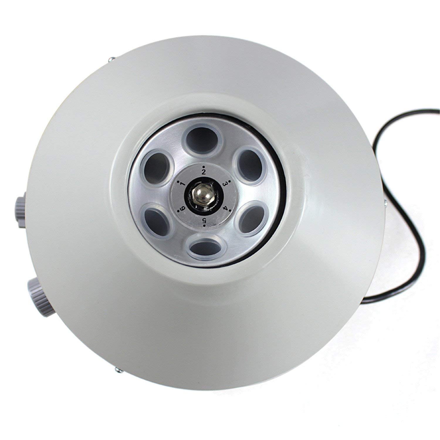 F2C Desktop Lab Lower-Speed Centrifugal Machine (Timer 0-60min) 0-4000 RPM Cap:20ml X 6 Tube (800-1) 110v