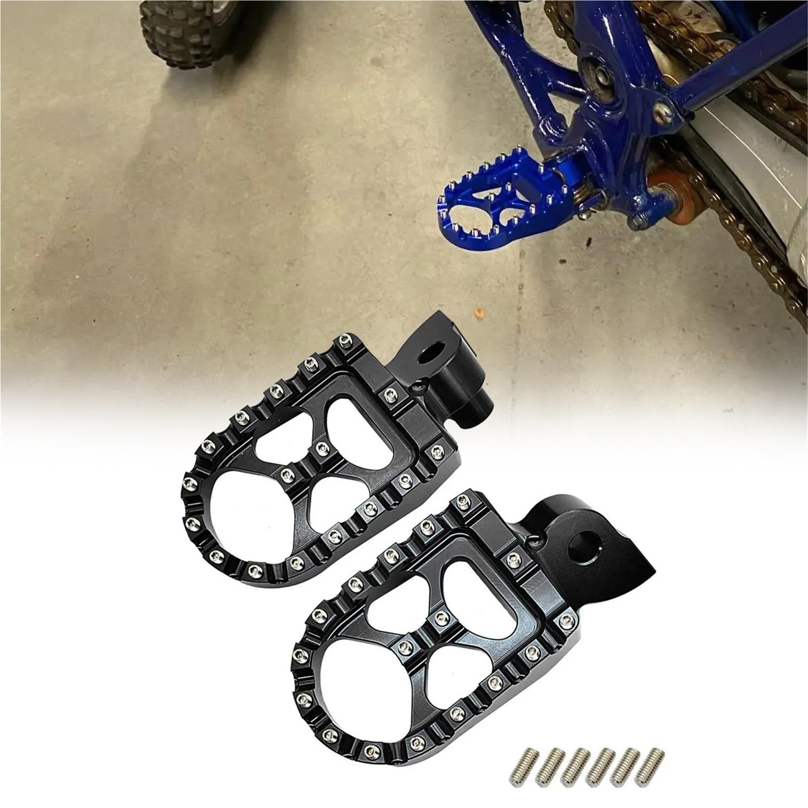 Repose-pieds CNC moto WR250F pédale de rechange YZ250X