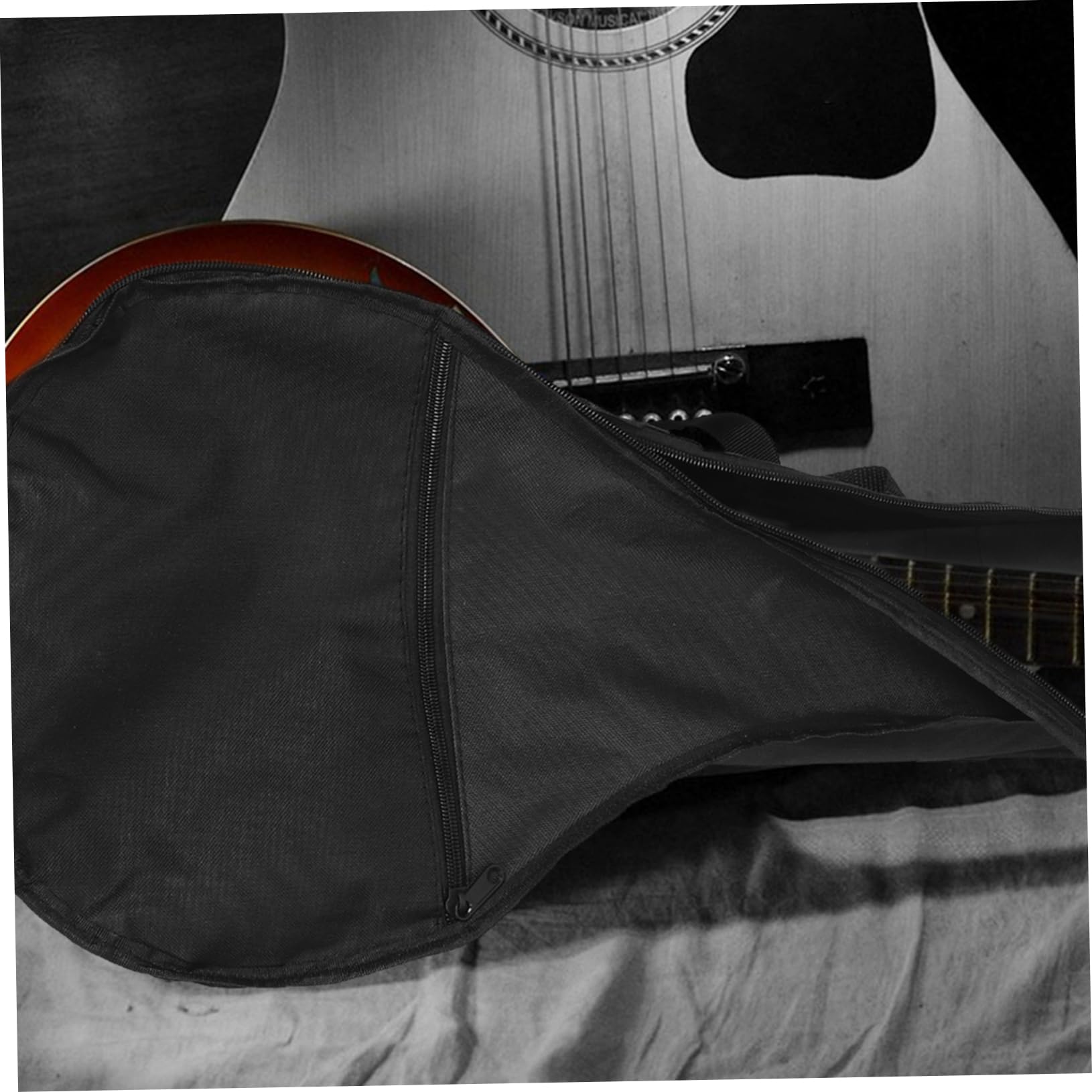 Lot De 2 De Transport Pour Mandoline Épais Et Résistant Aux Chocs En Tissu Oxford Pour Instruments De Musique