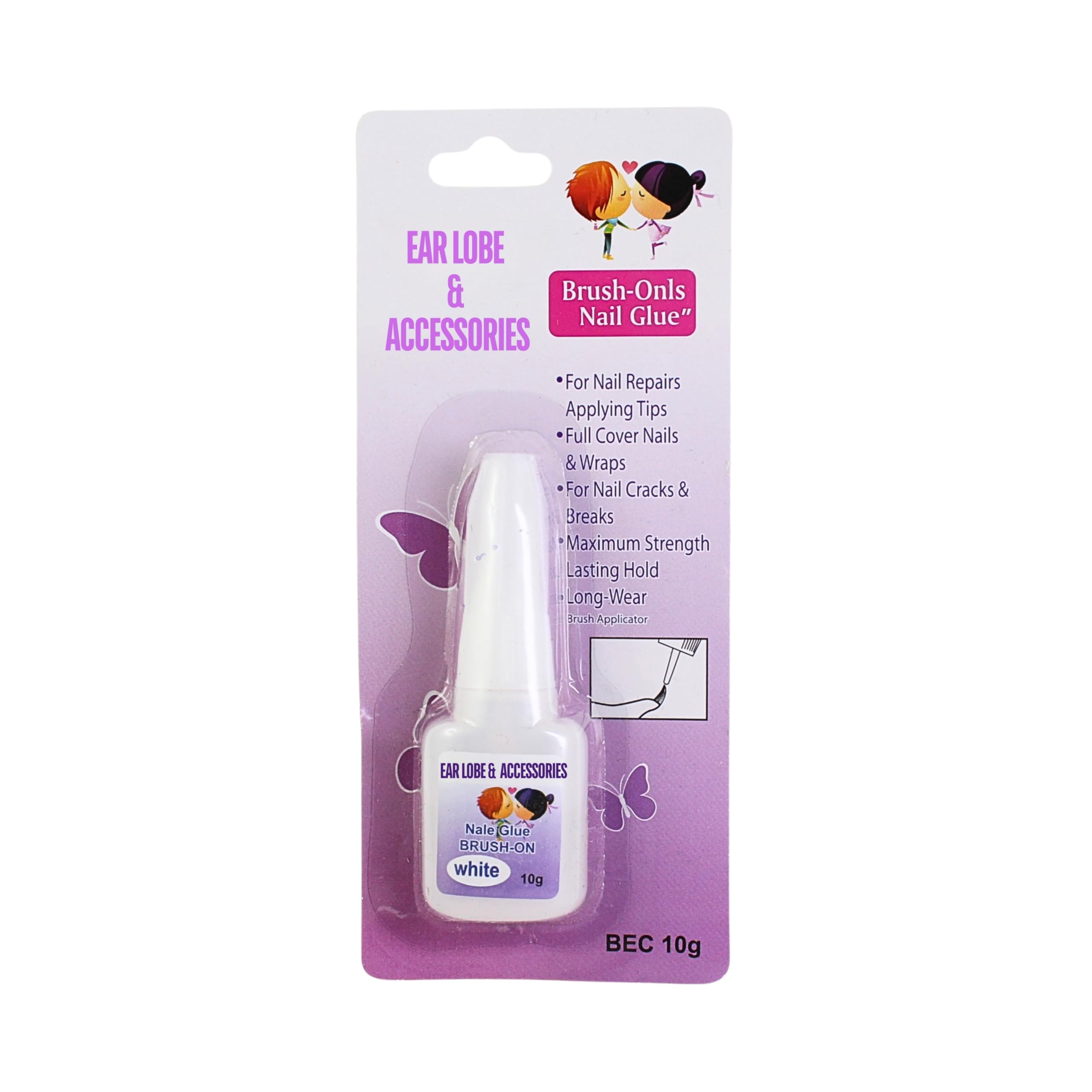 [Ear Lobe & Accessories] Brush-0n Nail Glue | Long-Lasting, Fast-Drying | Qt-10ml-image-27