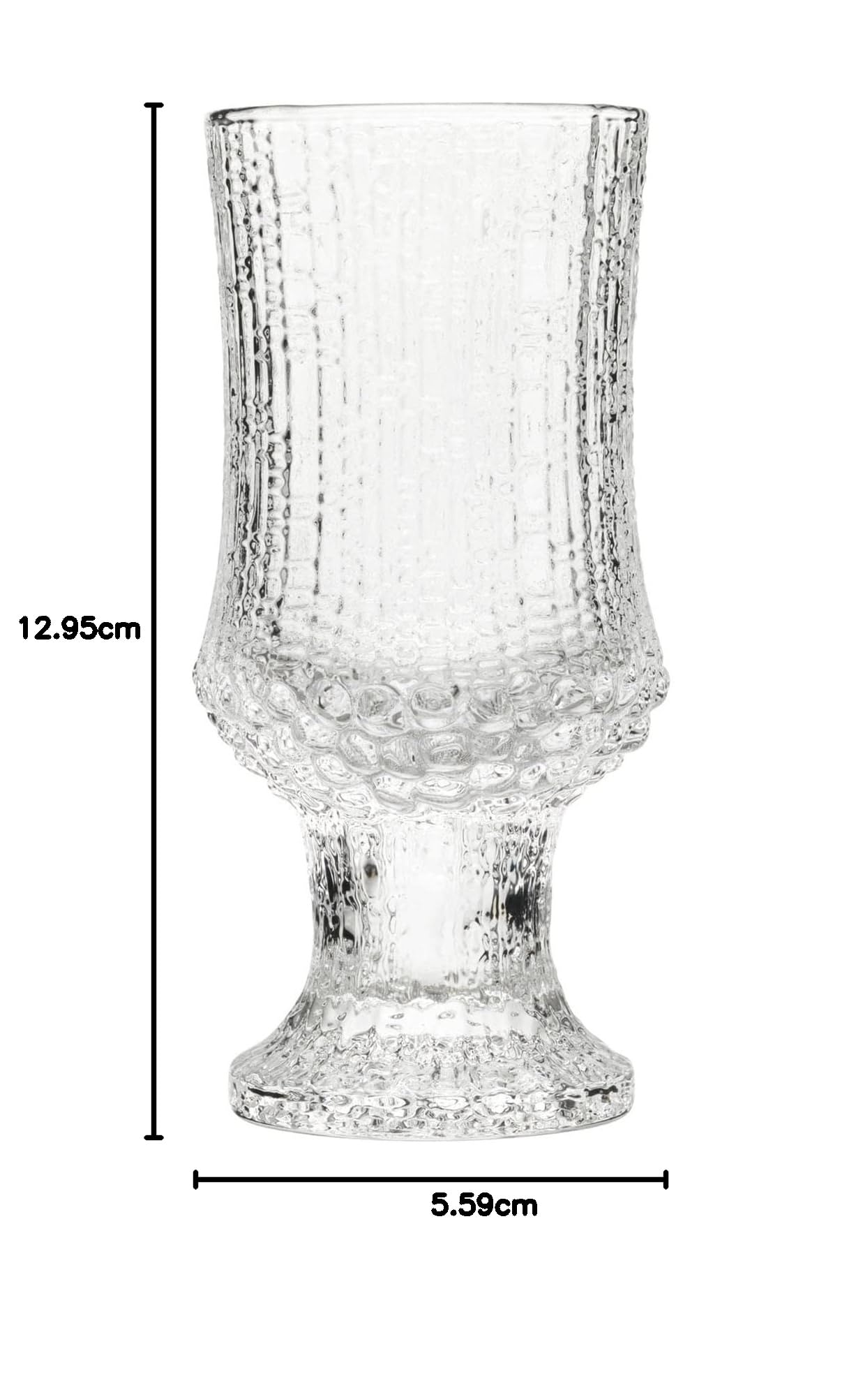 Iittala Ultima Thule White Wine 16 cl kieliszek do białego wina, szkło, przezroczyste, 2 sztuki (1 opakowanie), 2 sztuki
