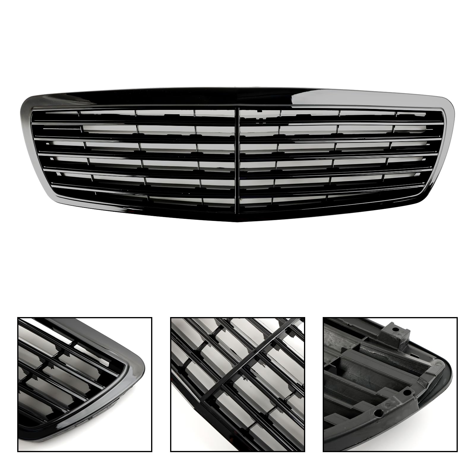 grill przedni W211 grill zderzaka przedniego Fit do klasy E E320 E350 E55 2002-2006