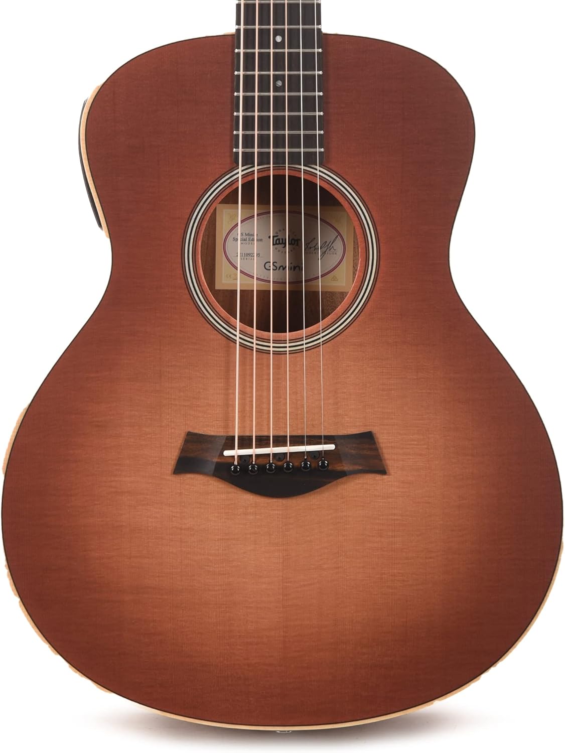 Buy Taylor GS MiniE Special Edition Acousticelectric Guitar Caramel Burst Top Online at